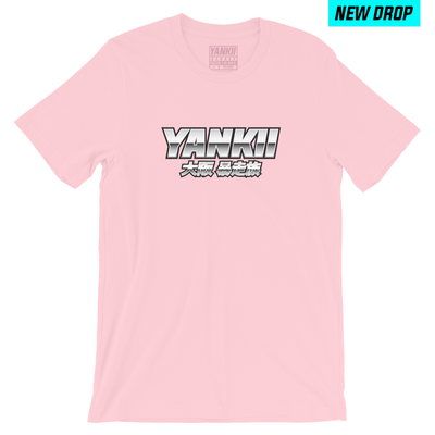 japanese streetwear t-shirt pink