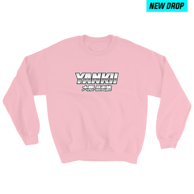 japanese streetwear sweater pink