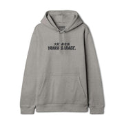 japanese clothing hoodie grey