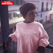 JDM Sweatshirt | Yankii Worldwide - Crewneck Light Pink